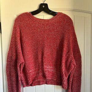 A.L.C. Red Crew Neck Sweater